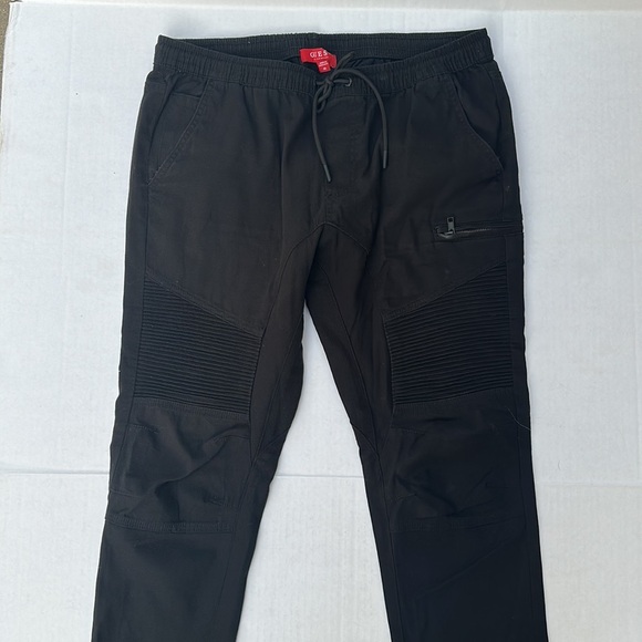 GUESS Men’s Black Joggers SZ M - Picture 2 of 6